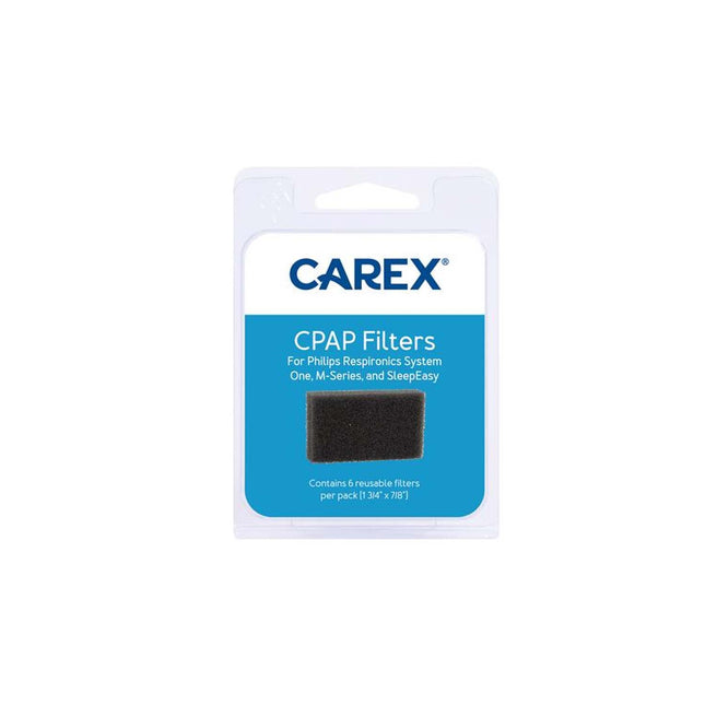 Carex System One/M-Series Foam Filter for Phillips (6 per Pack)