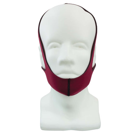 Roscoe 3 Point Adjustable Chin Strap, Ruby Red