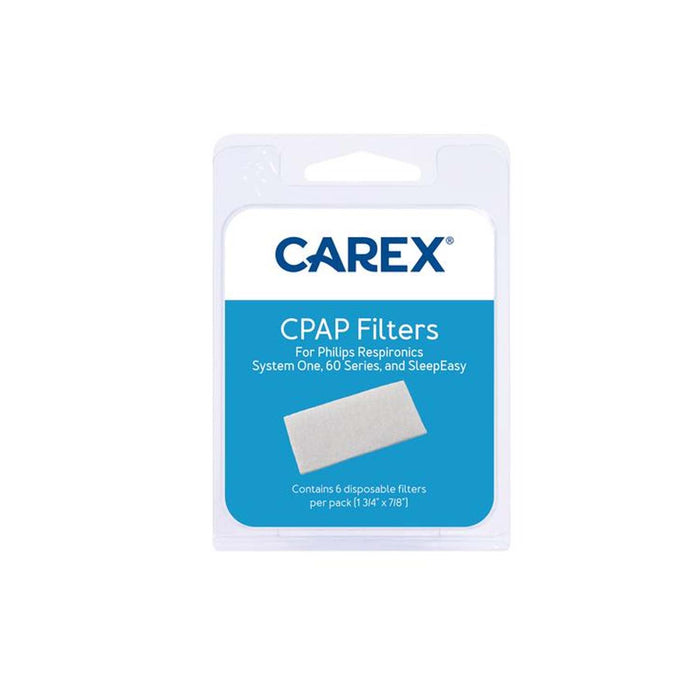 Carex System One Ultra Fine Filter for Phillips (6 per Pack)