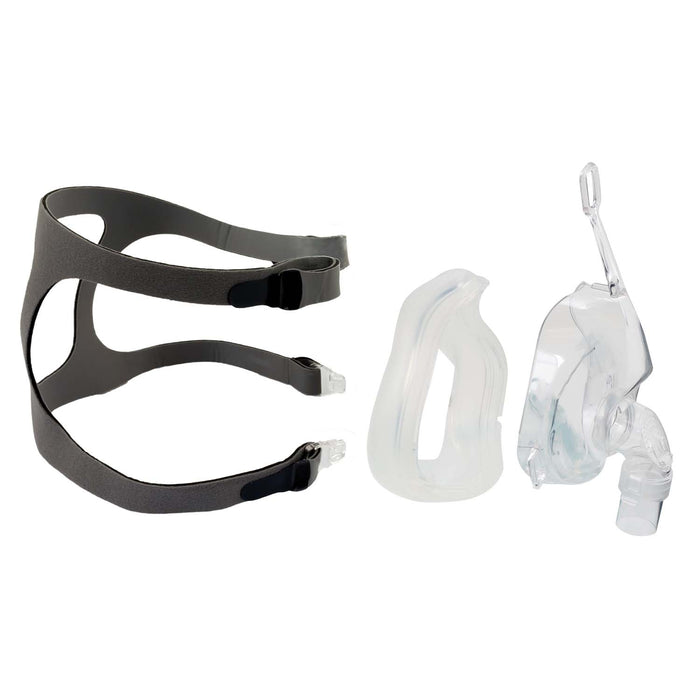 Roscoe DreamEasy 2 Full Face CPAP Mask with Headgear, All Sizes Kit