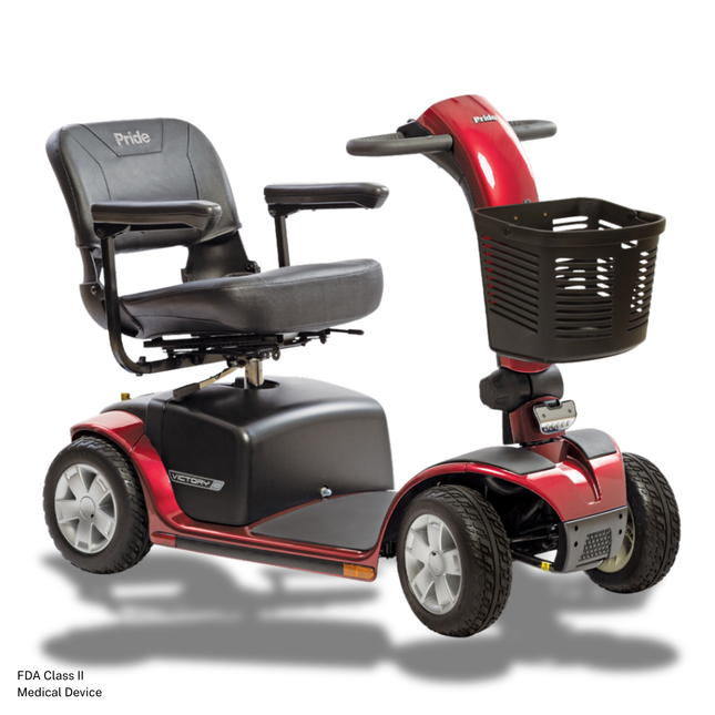 Victory 10 4-Wheel Mobility Scooter with EZ Turn Technology - SC710