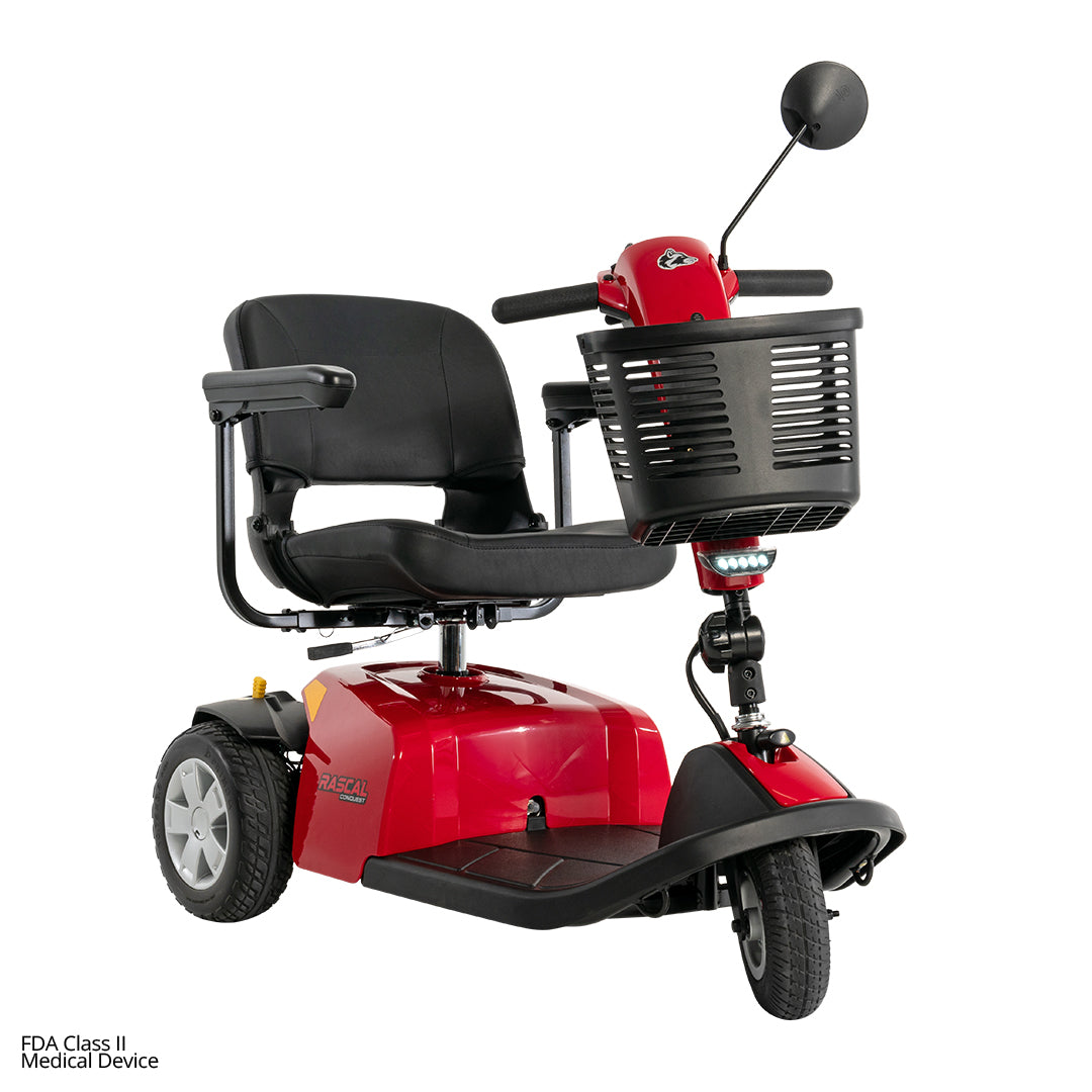 Mobil Scooter Rascal Shop Rascal Conquest 3-Wheel Mobility Scooter Online - HV Supply