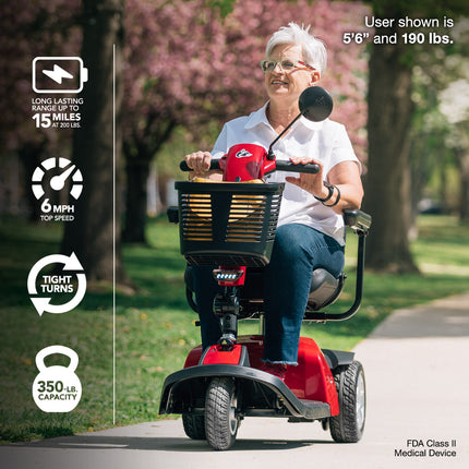 Rascal Conquest 3-Wheel Mobility Scooter