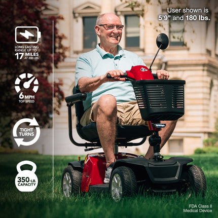 Rascal Conquest 4-Wheel Mobility Scooter