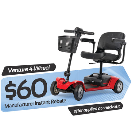 Rascal Venture 4-Wheel Mobility Scooter
