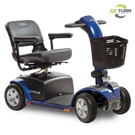 Pride Mobility Victory 10 4-Wheel Mobility Scooter with EZ Turn Technology - SC710