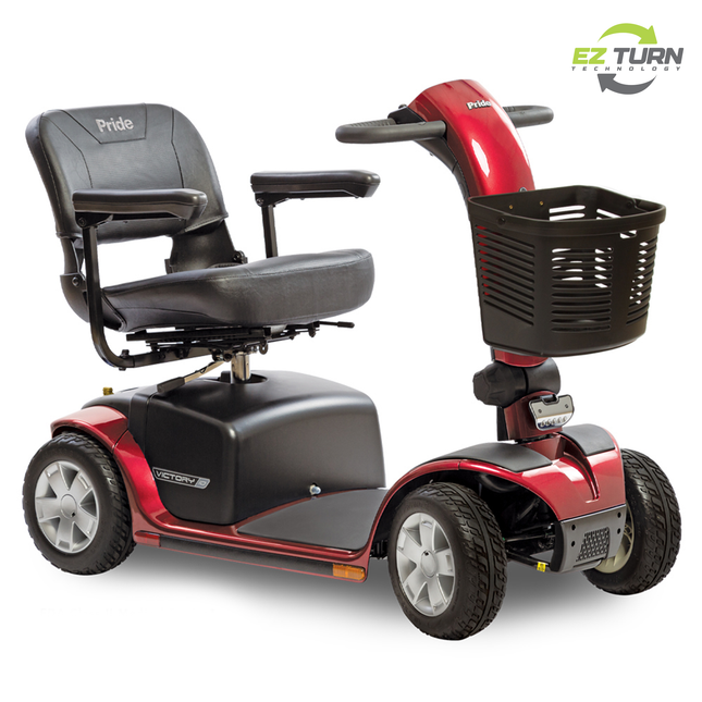 Victory 10 4-Wheel Mobility Scooter with EZ Turn Technology - SC710