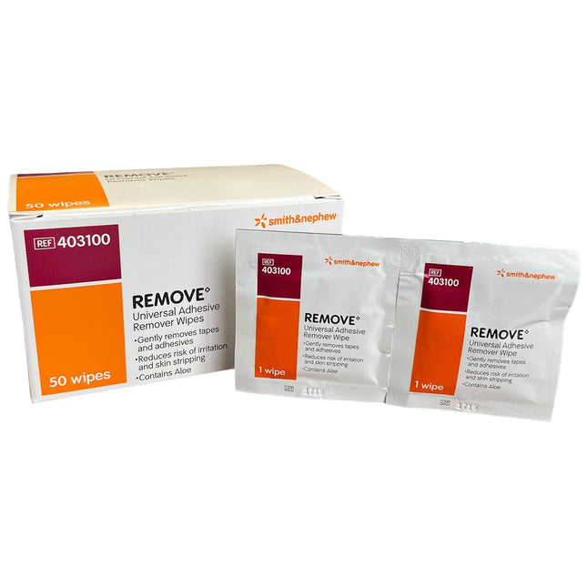 Smith & Nephew REMOVE Universal Adhesive Remover Wipes - HV Supply