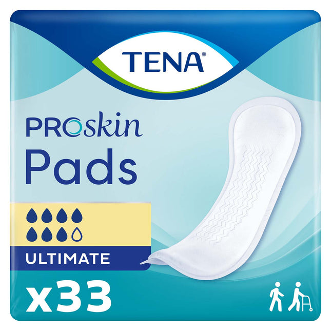 TENA ProSkin Ultimate Bladder Leakage Pad for Women 16", Heavy Absorbency