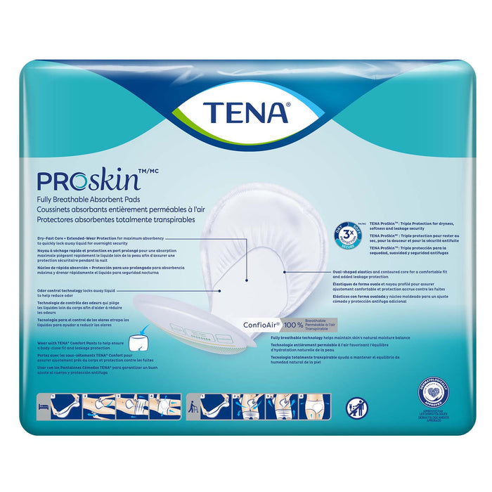 TENA ProSkin Night Super Absorbent Pads 27", Heavy Absorbency, Unisex