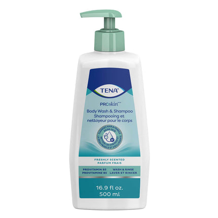 TENA ProSkin Body Wash & Shampoo Scented 16.9 fl. oz. Pump Bottle