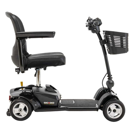 Pride Mobility Go-Go Ultra X 4-Wheel S49 Mobility Scooter, Black - HV Supply