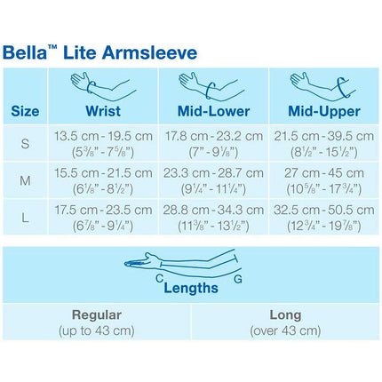 JOBST Bella Lite Arm Sleeve with Silicone Dot Band 20-30 mmHg, Beige - HV Supply