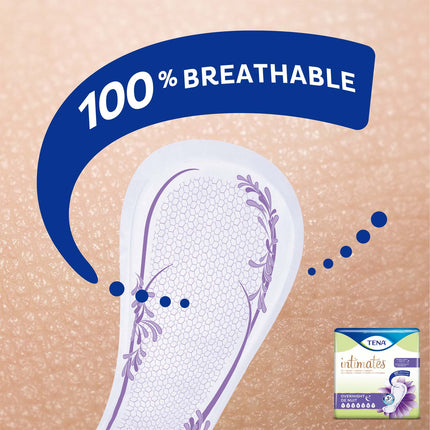 TENA Intimates Ultra Thin Light Bladder Leakage Pad for Women 10", Light Absorbency, Long Length