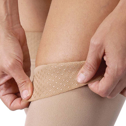 JOBST Relief Compression Stockings 20-30 mmHg Chap, Double, Open Toe, Beige