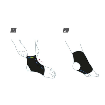 Actimove Kids Ankle Support, Navy - HV Supply