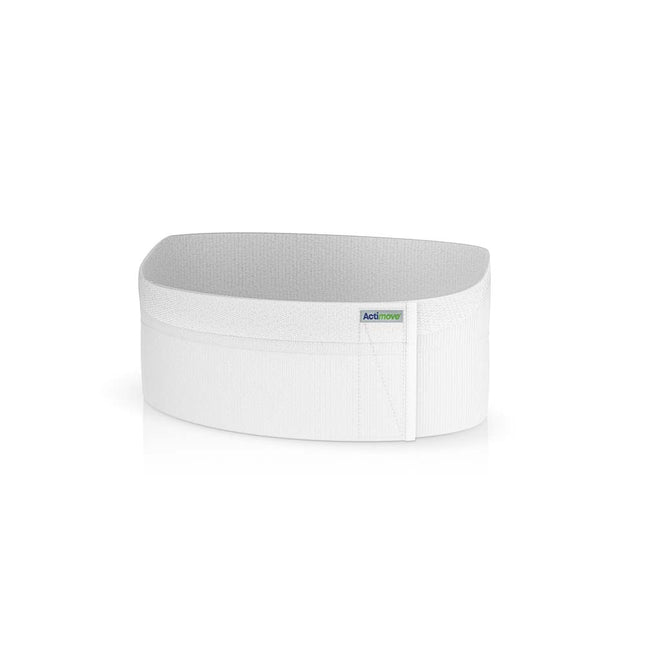 Actimove Professional Two-Panel Rib Belt For Women, White