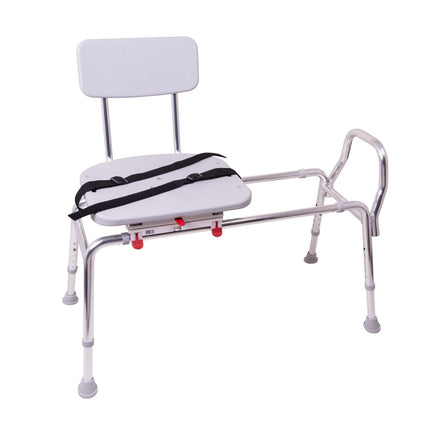 Eagle Health Sliding Transfer Bench w/ Swivel Seat