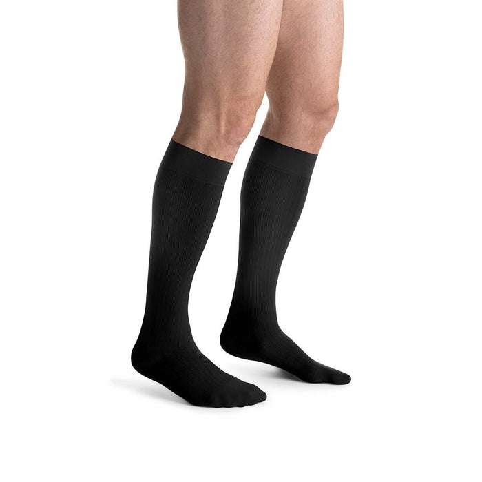 JOBST forMen Ambition Compression Socks, 20-30 mmHg, Knee High, Closed Toe - HV Supply