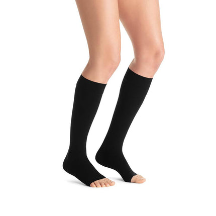 JOBST Opaque Compression Stockings, 20-30 mmHg, Knee High, Open Toe - HV Supply
