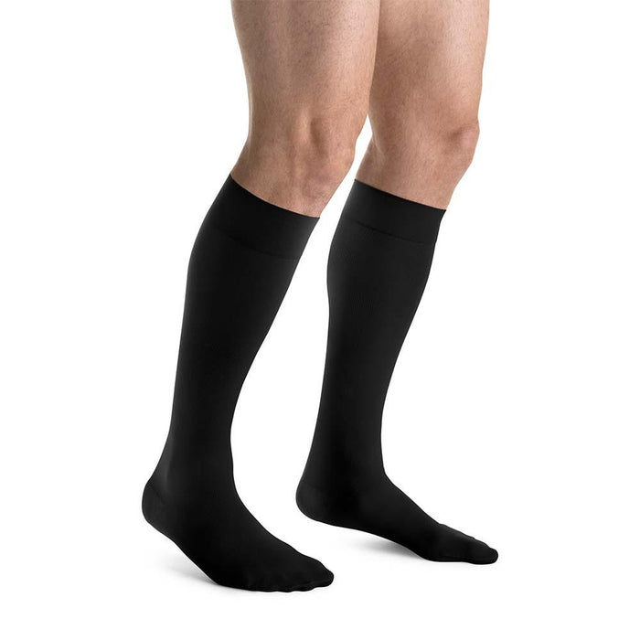 JOBST forMen Compression Socks, 8-15 mmHg, Knee High, Closed Toe - HV Supply