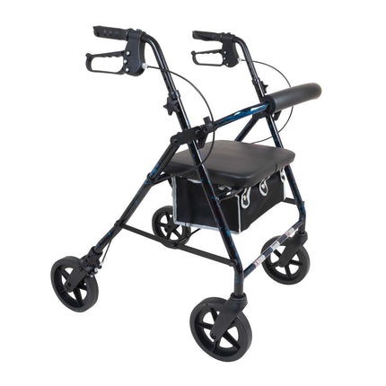 ProBasics Deluxe Aluminum Rollator with 8-inch Wheels