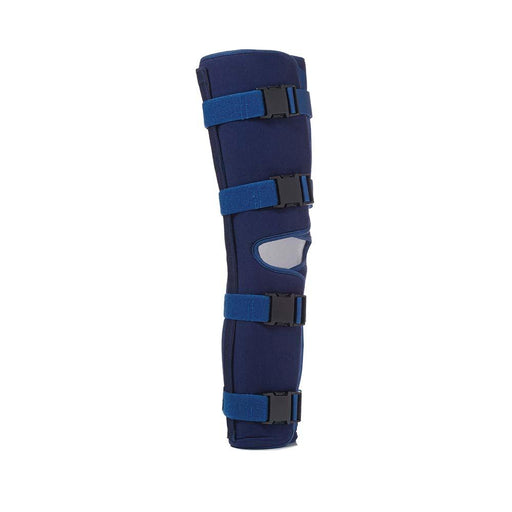 Actimove Genu Clips Knee Immobilizer, Pediatric 16", Blue - HV Supply