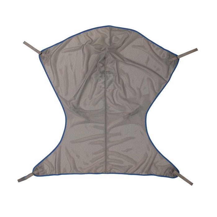 Invacare Premier Comfort Full Body Sling for Patient Lifts, 500 - 550 lbs. Weight Capacity, Net Fabric, Grey - HV Supply