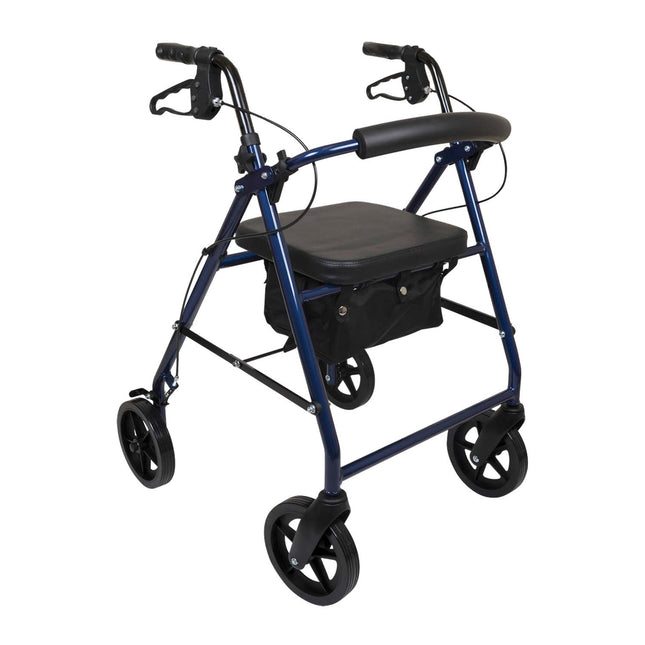 ProBasics Deluxe Aluminum Rollator with 8-inch Wheels