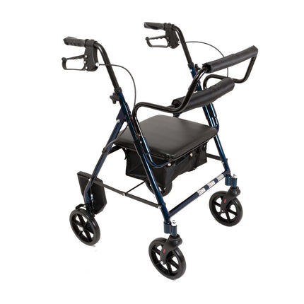 ProBasics Aluminum Transport Rollator with 8-inch Wheels