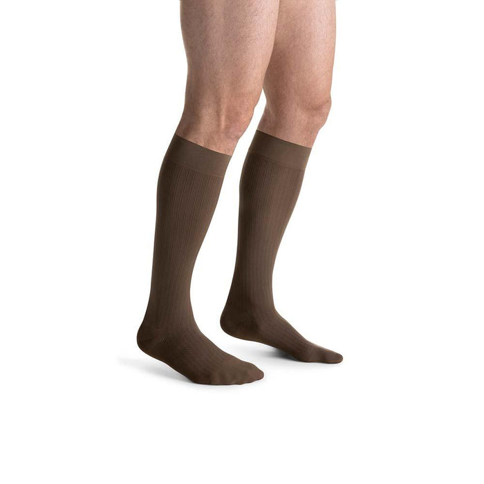 JOBST forMen Ambition Compression Socks, 30-40 mmHg, Knee High, Closed Toe - HV Supply