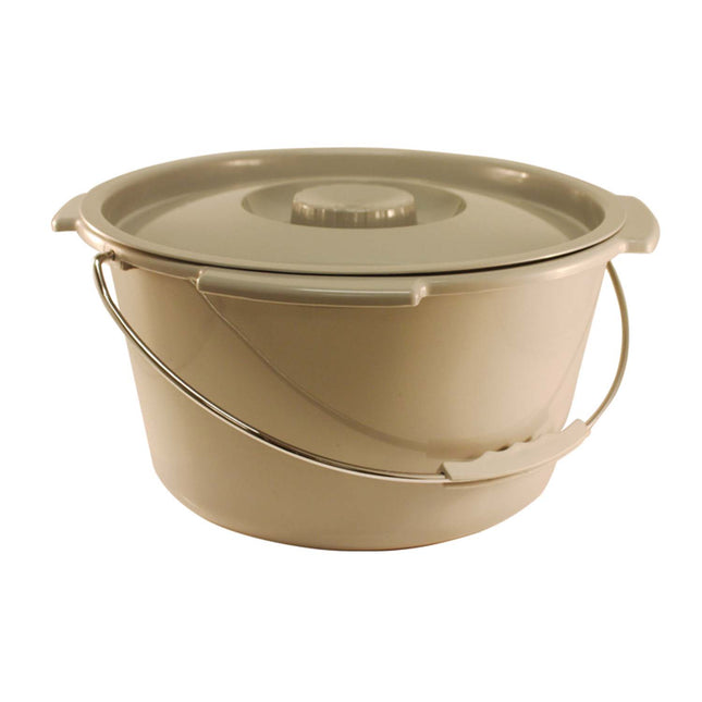 Roscoe Small Commode Bucket for BSFC, BTH-FLCOM, BTH-COM, BTH-DAC, Grey (Case of 12)