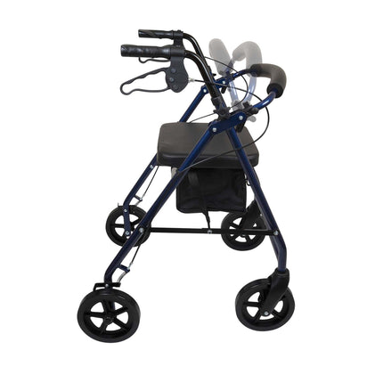 ProBasics Deluxe Aluminum Rollator with 8-inch Wheels