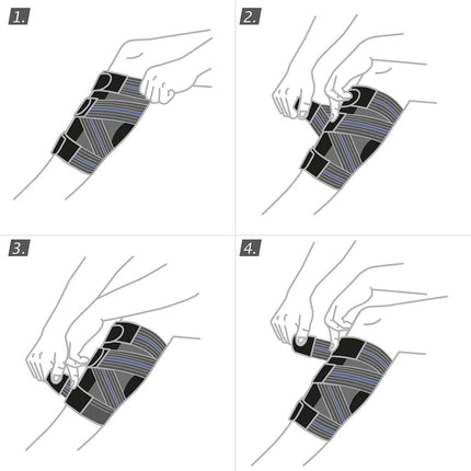 Actimove Professional PowerMotion Calf Muscle Support, Charcoal