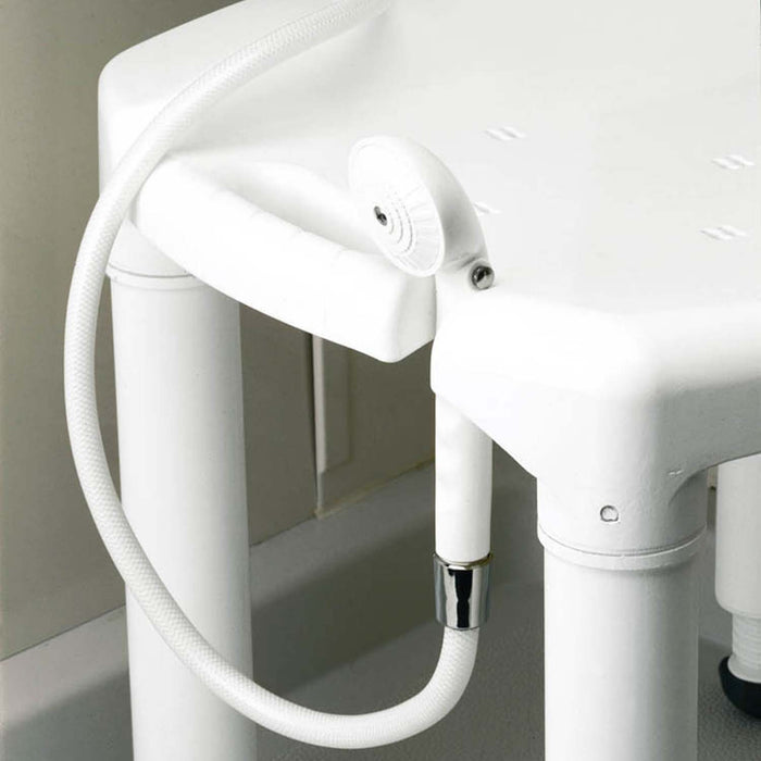 Carex Universal Bath Seat W/ or W/O Back, White