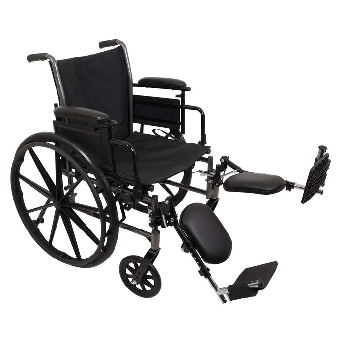 ProBasics K3 Lightweight Wheelchair w/ Flip-Up Height Adj Desk Arms