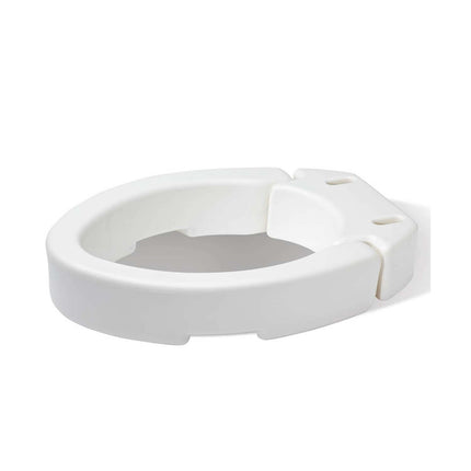 Carex Hinged Toilet Seat Riser, White