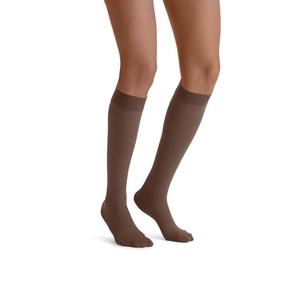 JOBST Opaque Compression Stockings, 1520 mmHg, Knee High, Closed Toe