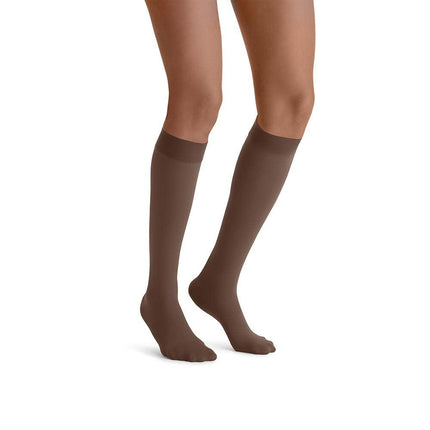 JOBST Opaque Compression Stockings, 30-40 mmHg, Knee High, SoftFit Band, Closed Toe - HV Supply