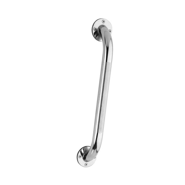 Carex Textured Wall Grab Bar, Chrome