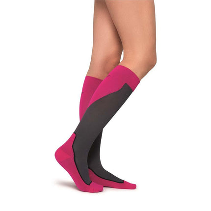 JOBST Sport Compression Socks, 20-30 mmHg, Knee, Closed Toe - HV Supply
