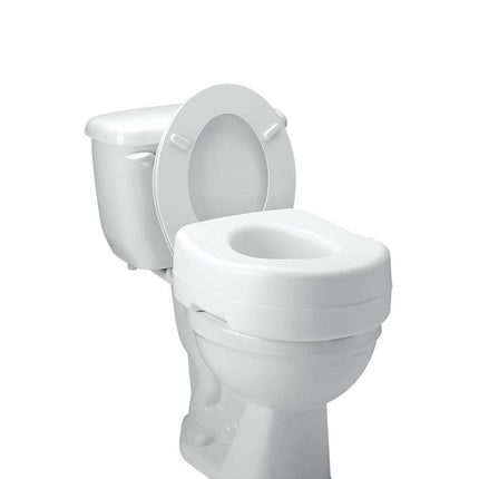 Carex Raised Toilet Seat, White (Case Option)