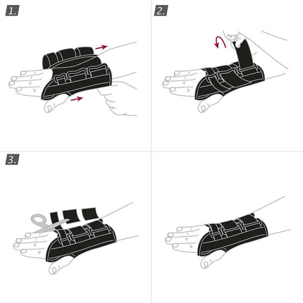 Actimove Professional Edition, Wrist Splint 8″, Black