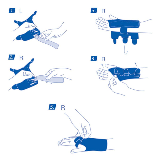 Actimove Professional Manus Wrist Stabilizer Right/Left Hand, Black