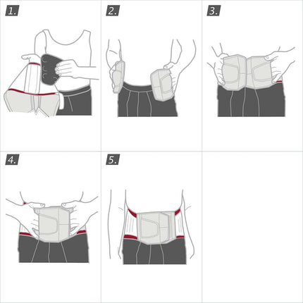 Actimove Professional LumbaMotion Back Support with Pressure Pad