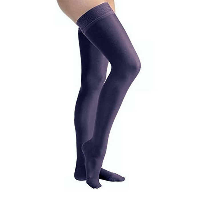 JOBST UltraSheer Compression Stockings, 20-30 mmHg, Thigh High, Silicone  Lace Band, Closed Toe