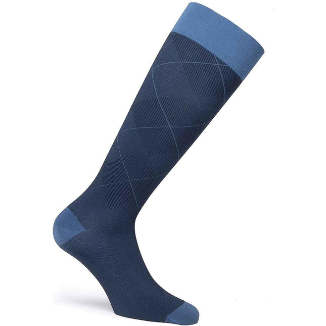 JOBST Casual Pattern Knee High Compression Socks, 15-20 mmHg, Closed Toe - HV Supply