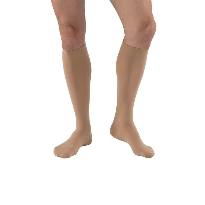 Compression Stockings Relief 20-30 Waist High Closed Toe Bge Lg :  : Health & Personal Care