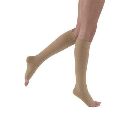 JOBST Relief 15-20 mmHg Compression Stockings, Knee High, Open Toe - HV Supply