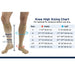 JOBST Relief 20-30 mmHg Compression Stockings, Knee High, Open Toe - HV Supply